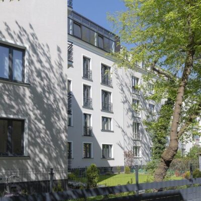 Apartament z widokiem na zieleń – Park Dreszera