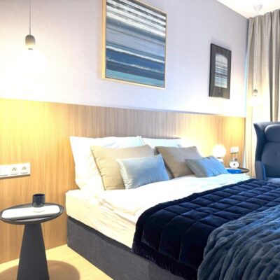 Apartament w inwestycji Port Ostróda nad brzegiem jeziora- wykończony pod klucz
