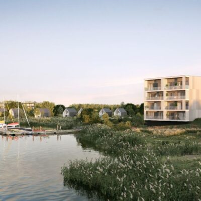 Apartament Port Ostróda nr 15 z widokiem na jezioro